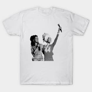 Black STYLE Two Queen soul Concer T-Shirt